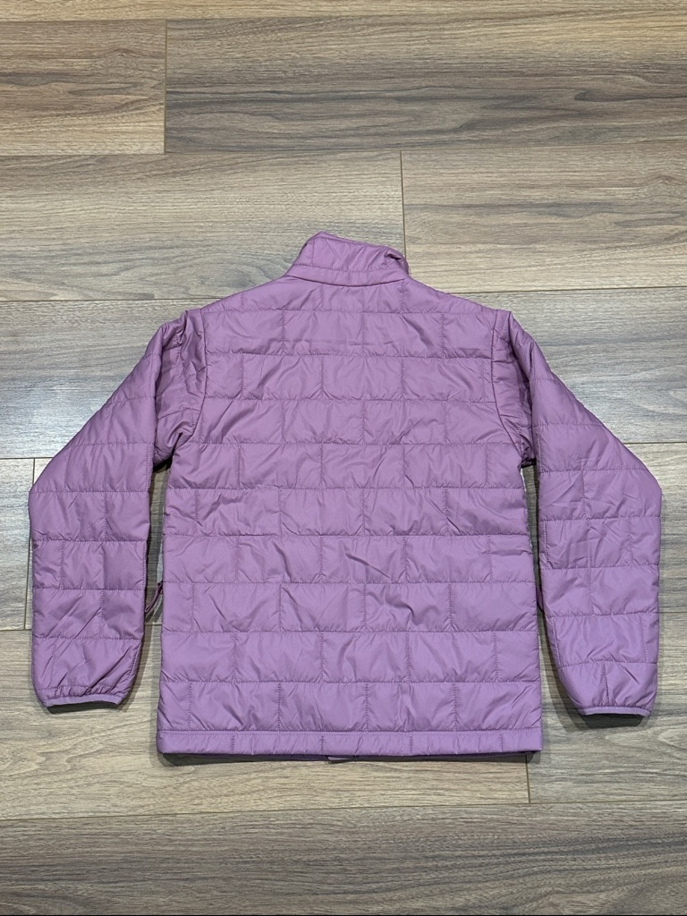 NEW Kids' Nano Puff Brick Quilt Jacket in Light Violet Size Medium - Picture 10 of 11